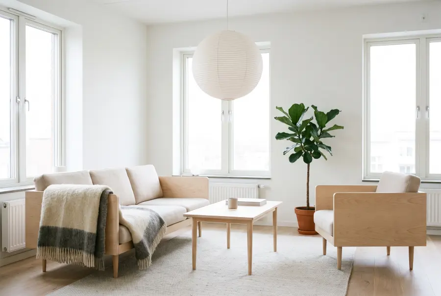 Scandinavisch interieur