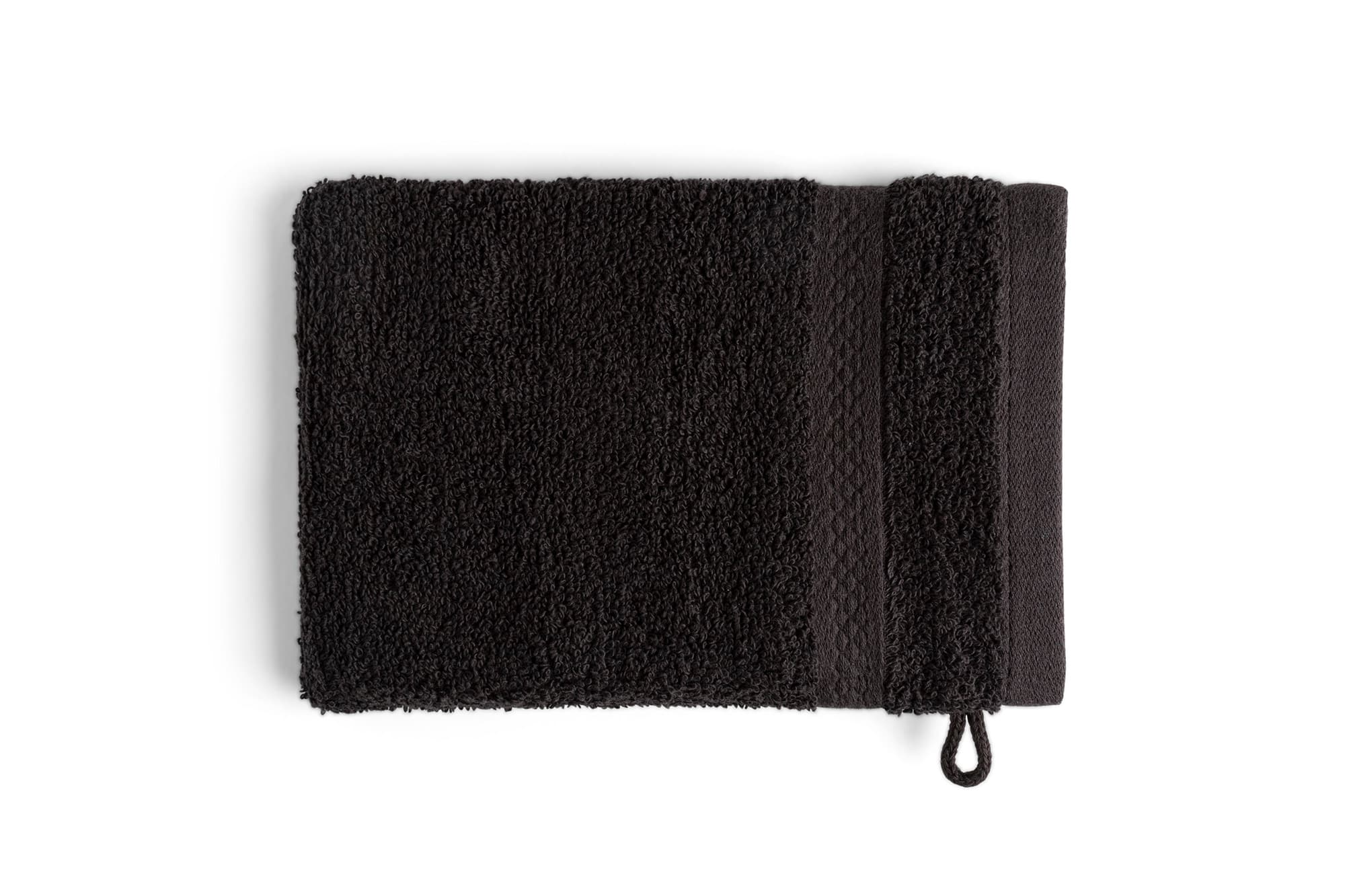 Washandjes Hotel Collectie - 6 stuks - 16x21 - zwart