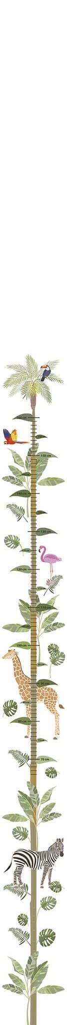 Noordwand Kids Walls Fotobehang meetlint jungle dieren - 45885